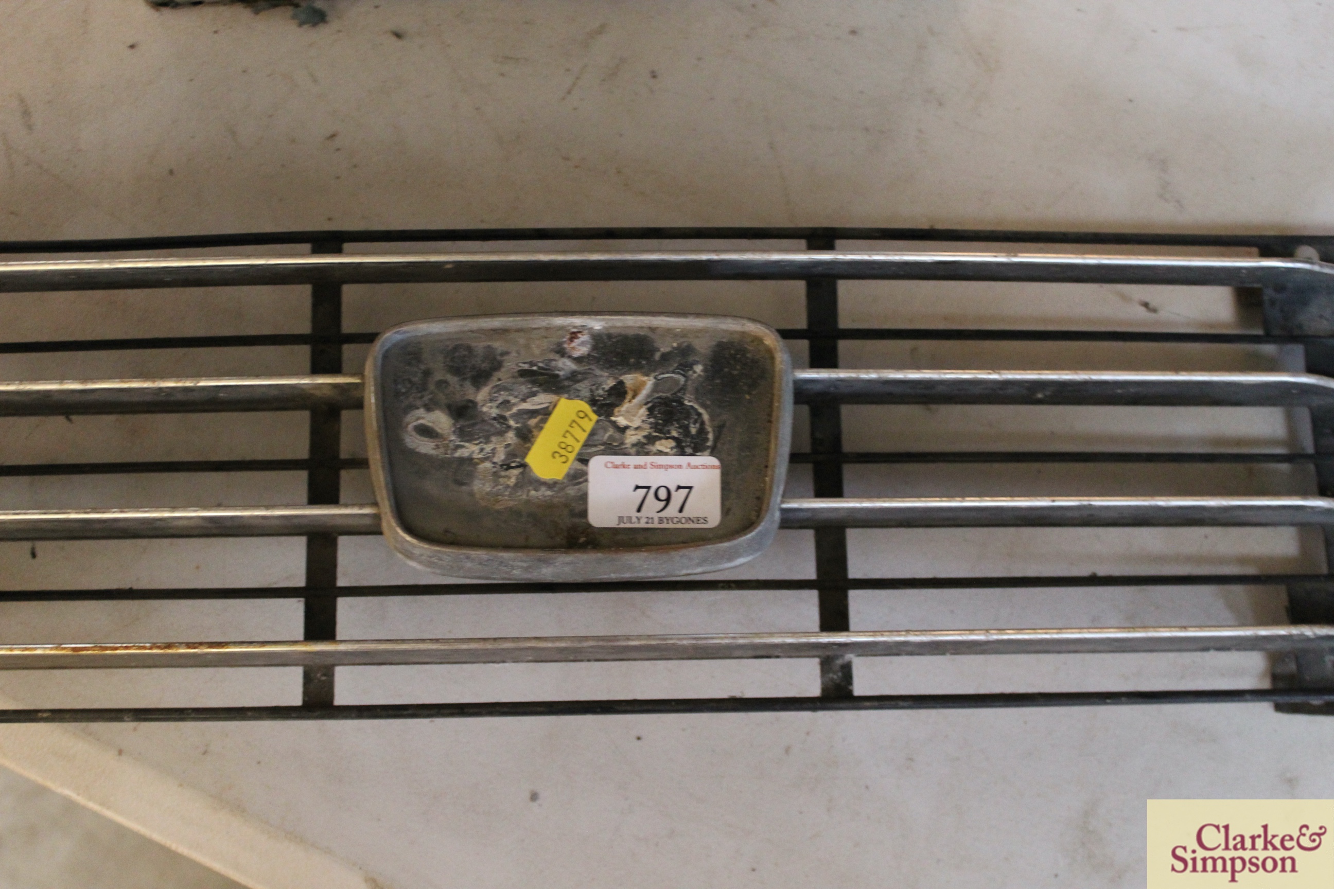 A vintage Triumph Stag car grill - Image 4 of 5