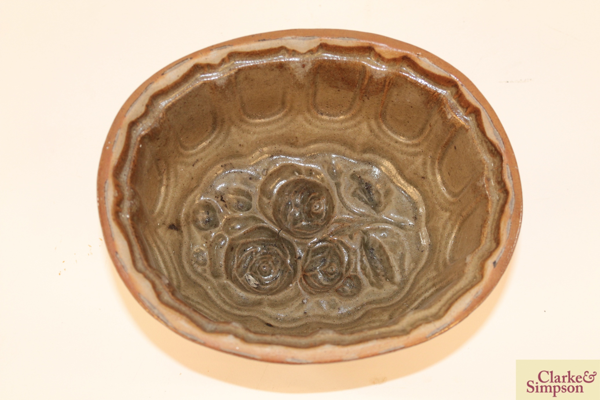 Three Victorian stoneware jelly moulds - Image 4 of 13