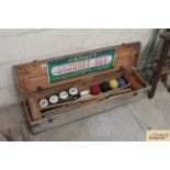 A Jaques croquet set