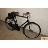 A Rudge Whitworth vintage cycle with stainless st