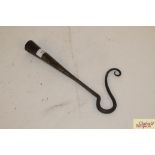 A vintage Wiltshire shepherds crook head