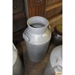 A large alloy milk churn (no lid)