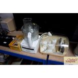 A Magimix food blender and accessories