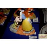 A Royal Doulton showcase collection figurine "Dopey's First Kiss"