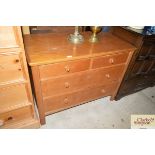 1930 Mobel Fabrik chest of two short drawers over