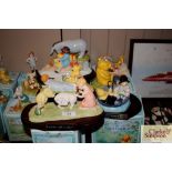 Seven boxed Royal Doulton Winnie the Pooh figurines