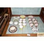 A Masons coffee set and other china etc.