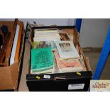 A box of miscellaneous books and periodicals