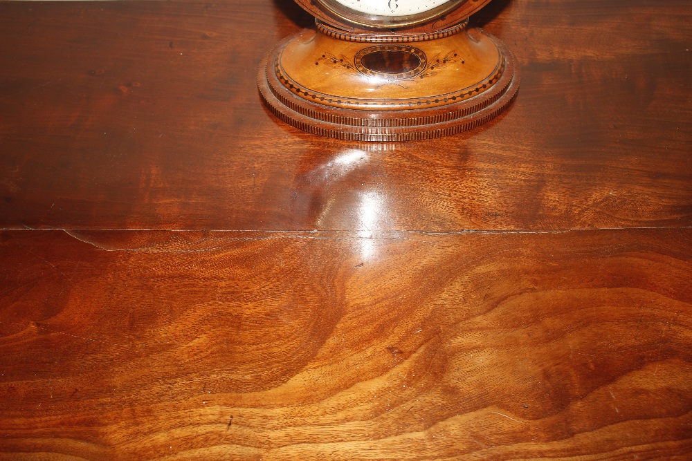 A 19th Century mahogany and cross banded secretaire chest, the writing drawer with interior - Image 5 of 10