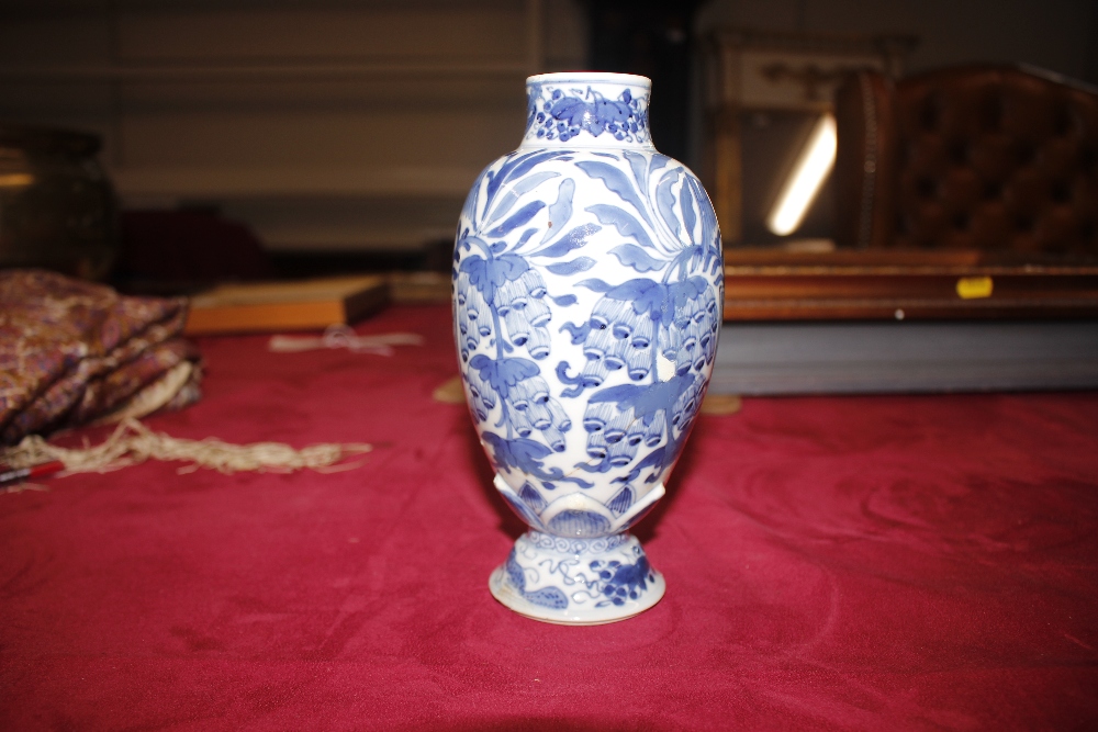 A pair of 19th Century Chinese bottle vases, having all over floral decoration, 27cm high; and a - Image 4 of 24