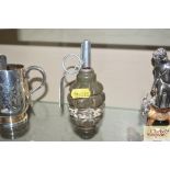 A Russian WW2style F1 pineapple hand grenade - dea