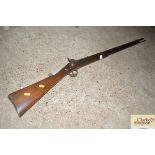 A 19th Century Percussion military musket