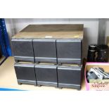 Two CD storage units and contents