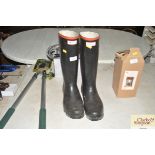 A pair of Wellington boots