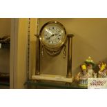 A Vedette French mantel clock