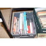 A box of military and other books