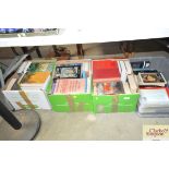 Four boxes of various books