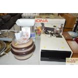 An Iona food dehydrator with original box together