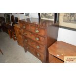 A 19th Century mahogany chest of drawers