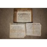 Approx 31 Great Eastern Railway freight tickets