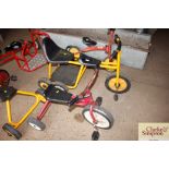 A large child's trike