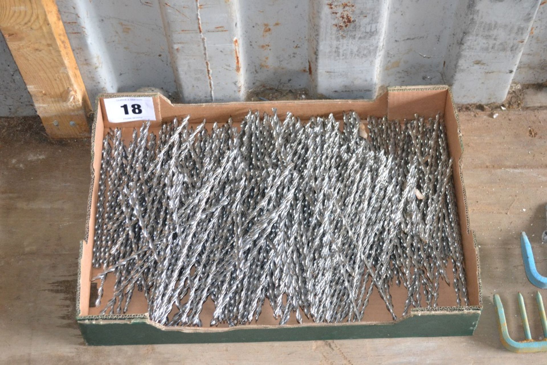 Large quantity of stainless steel wall ties.