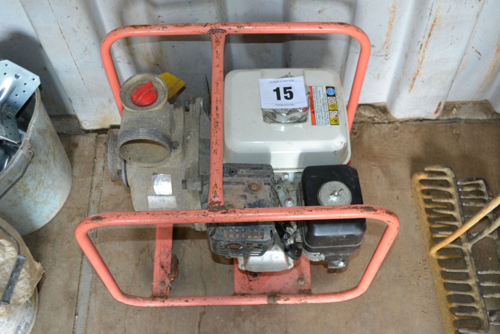 Honda petrol engine water pump. NO VAT.