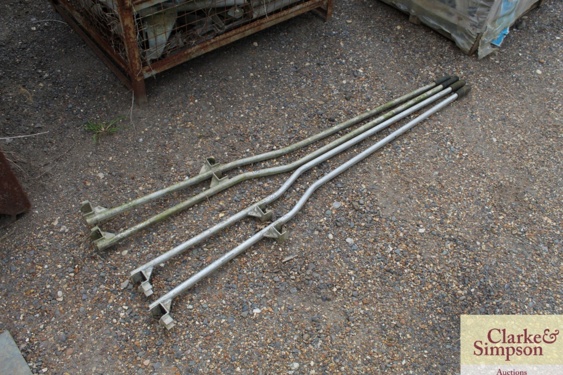 4x Haki Scaffolding Advance Guiderail Tools.