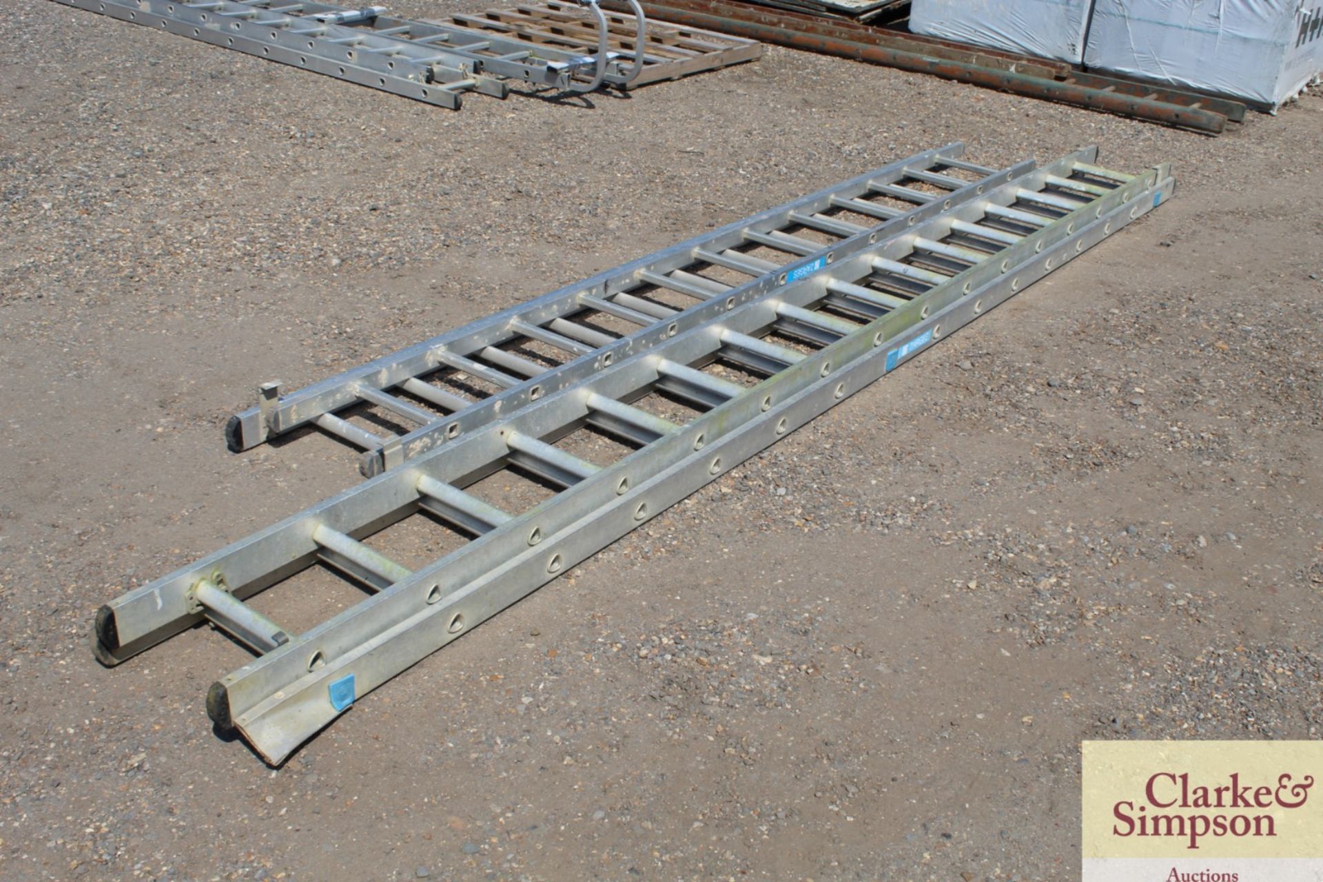 Various Zarges ladders. - Image 3 of 7