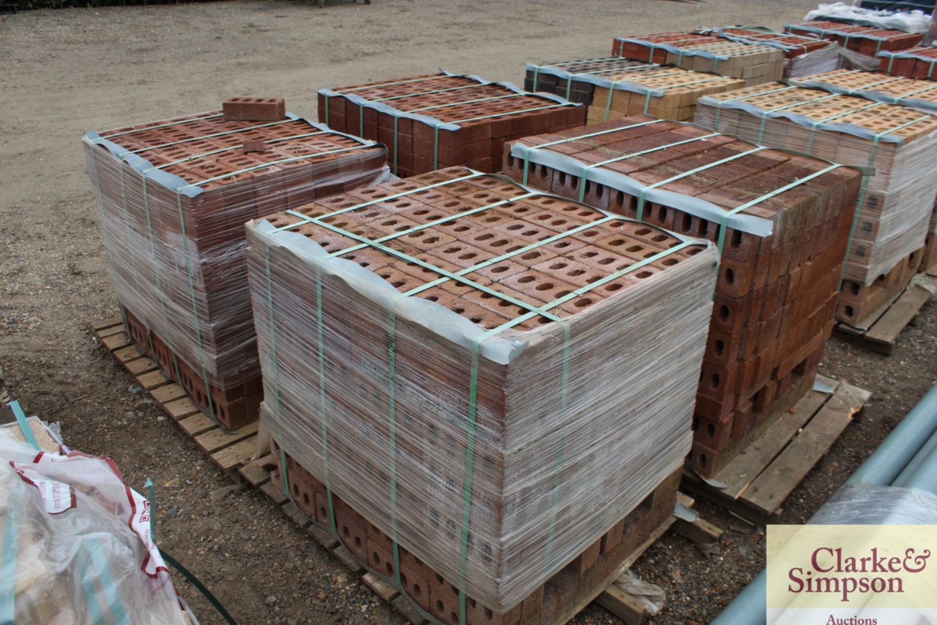 3x packs of red rustic regrade bricks. - Image 3 of 5