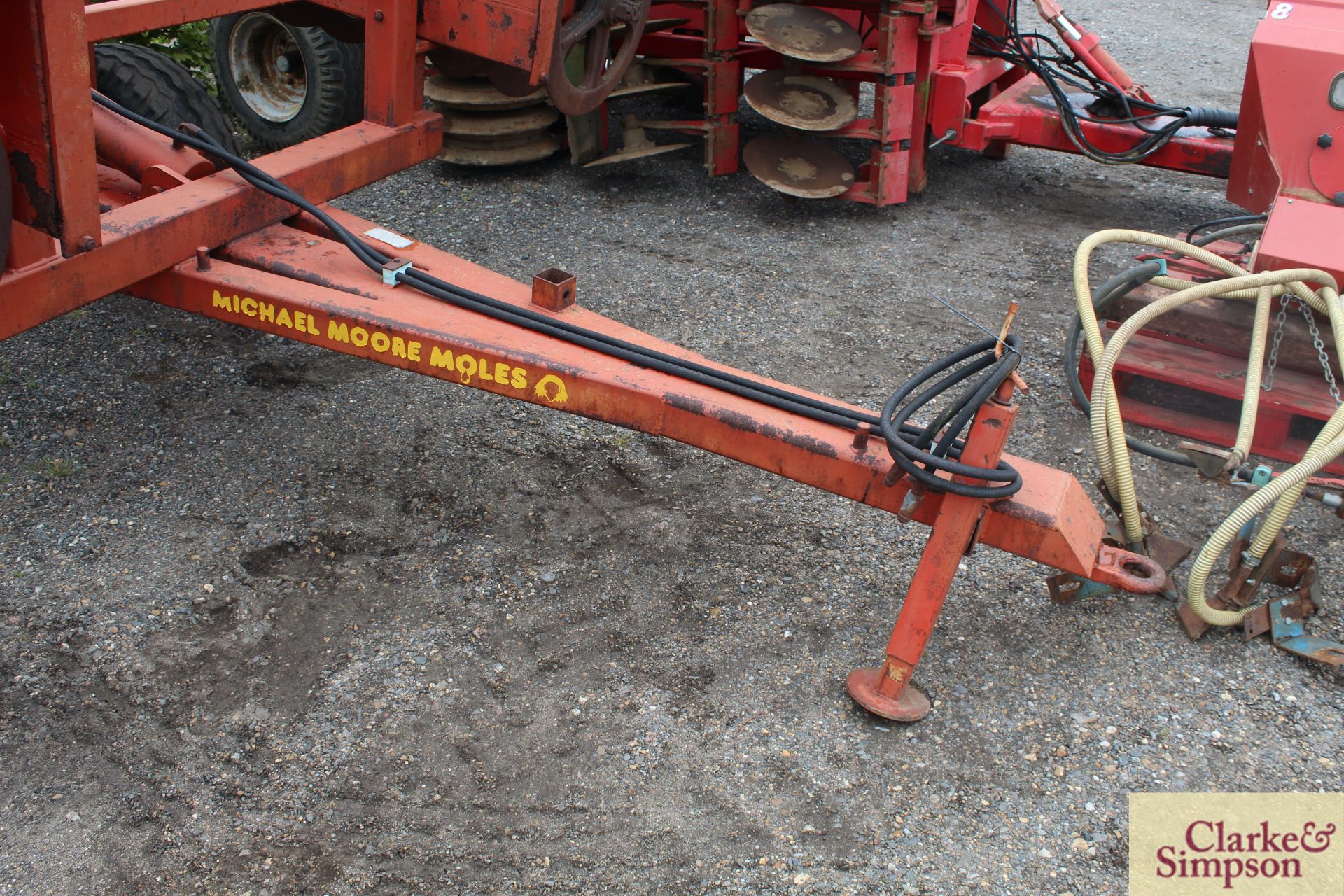 Michael Moore Moles 4m double press. 1997. Serial number 968. Owned from new. - Image 3 of 9