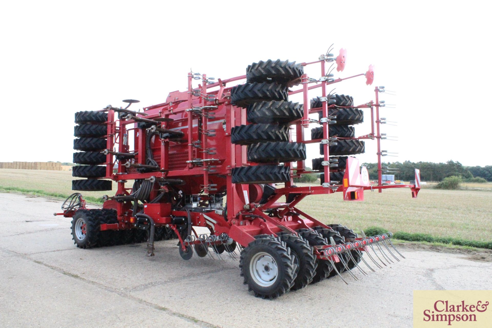 Horsch Sprinter 6ST 6m hydraulic folding trailed drill. 2019. Serial number 31261353. Grain and - Image 5 of 58