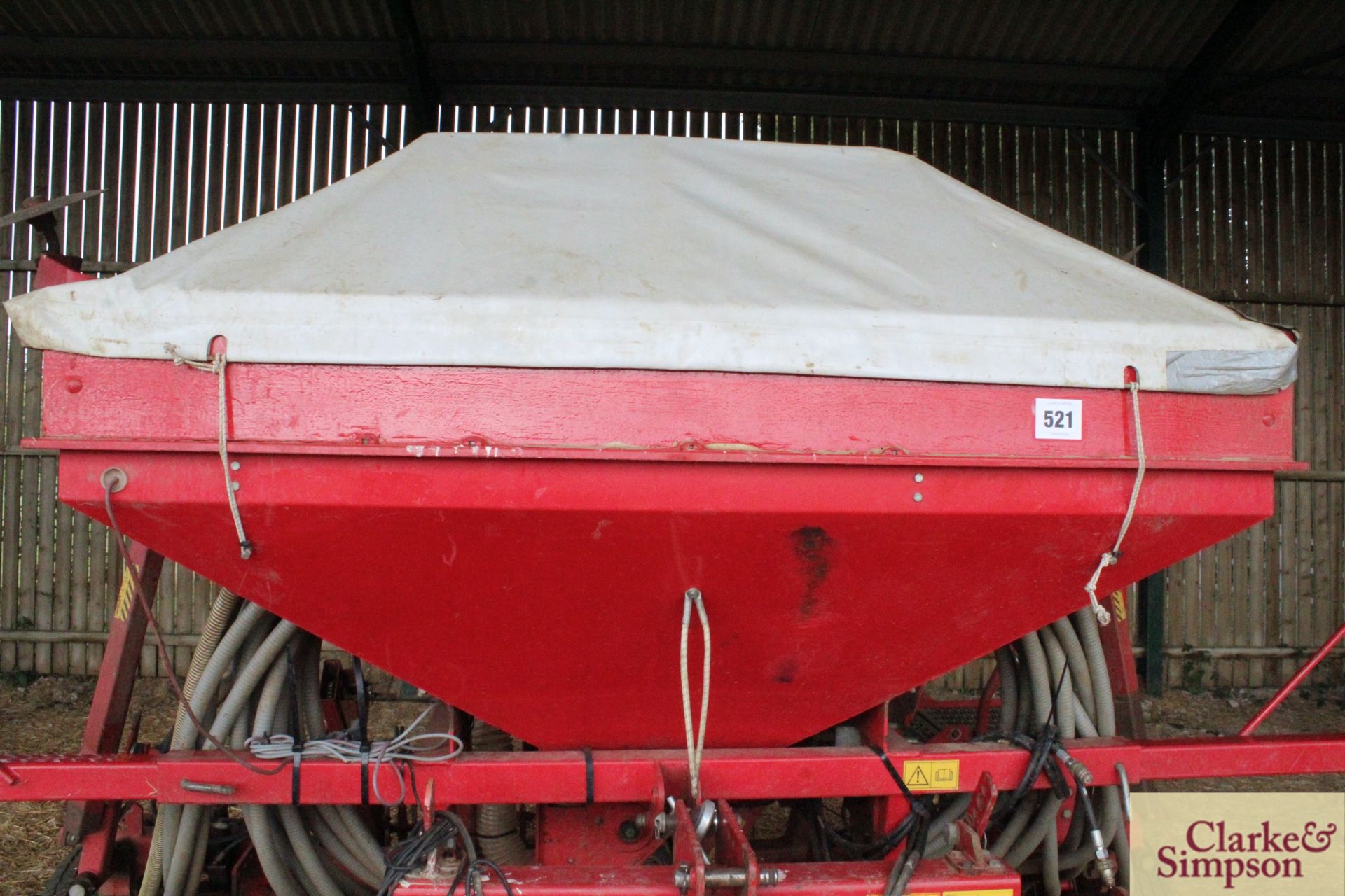 Lely/ Tulip Rotarra 3m power harrow. Serial number/ year to follow. With packer. Piggy backed with - Image 11 of 31