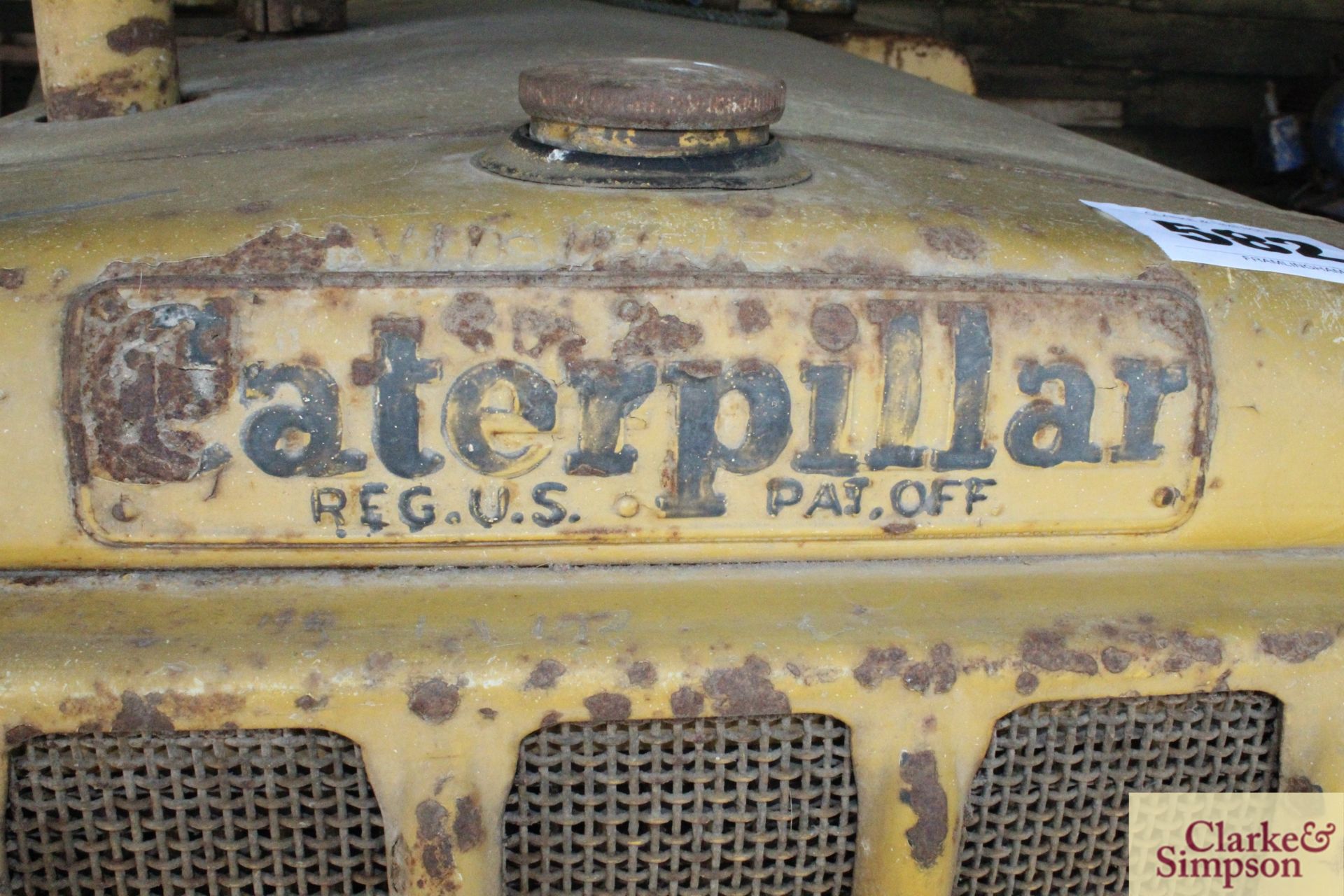 Caterpillar D2 5J crawler. Serial number 5J4901SP. - Image 41 of 42