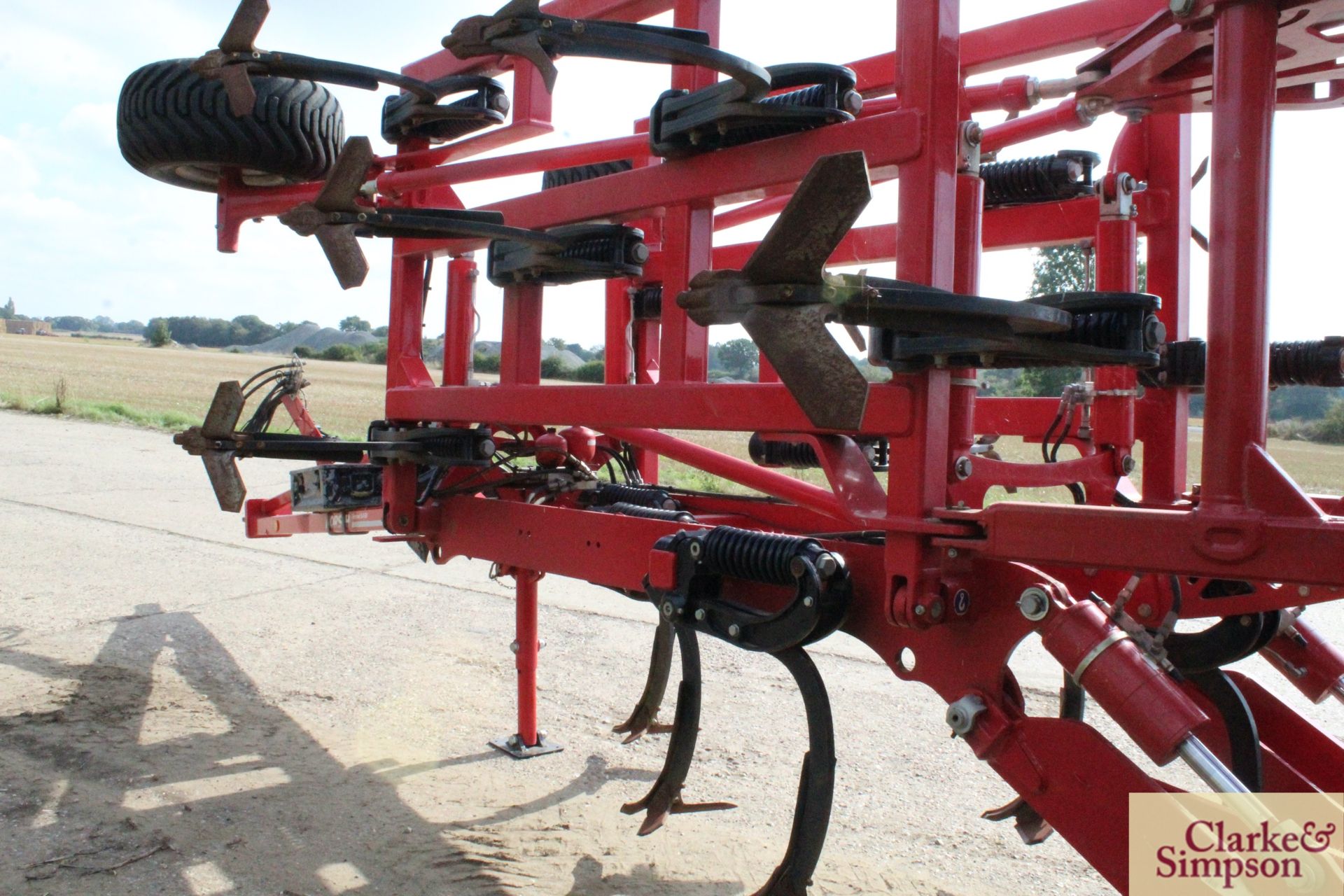 Horsch Terrano 5.4GX 5.4m hydraulic folding trailed cultivator. 2018. Serial number 34981289. With - Image 32 of 43