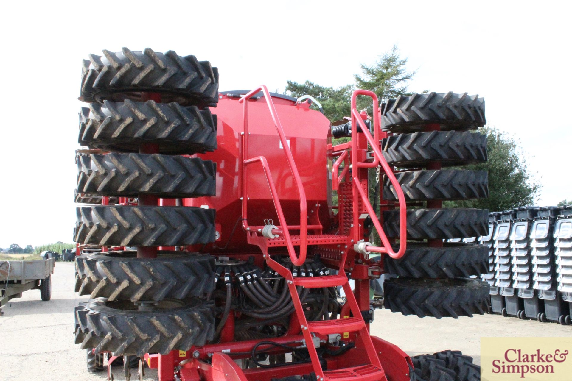 Horsch Sprinter 6ST 6m hydraulic folding trailed drill. 2019. Serial number 31261353. Grain and - Image 15 of 58