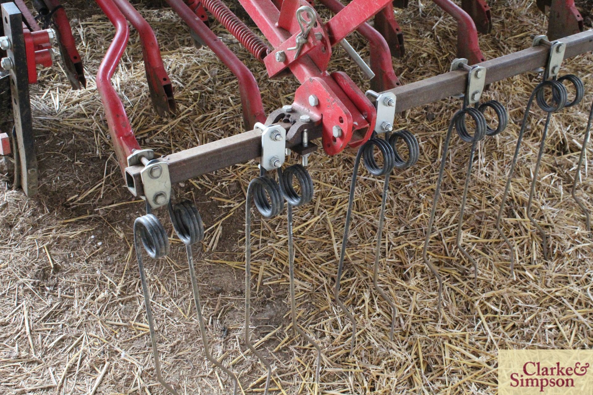 Lely/ Tulip Rotarra 3m power harrow. Serial number/ year to follow. With packer. Piggy backed with - Image 17 of 31