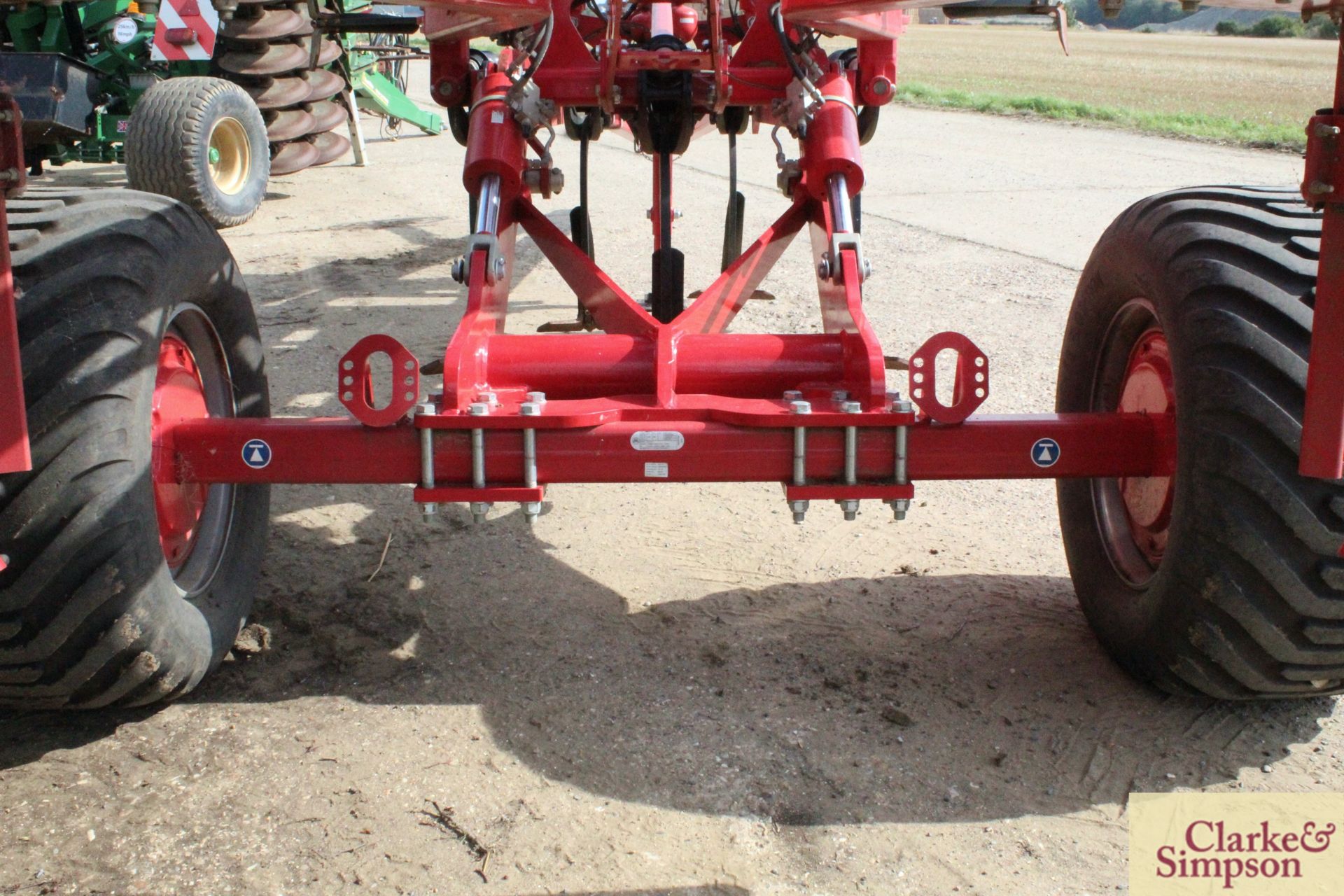 Horsch Terrano 5.4GX 5.4m hydraulic folding trailed cultivator. 2018. Serial number 34981289. With - Image 27 of 43