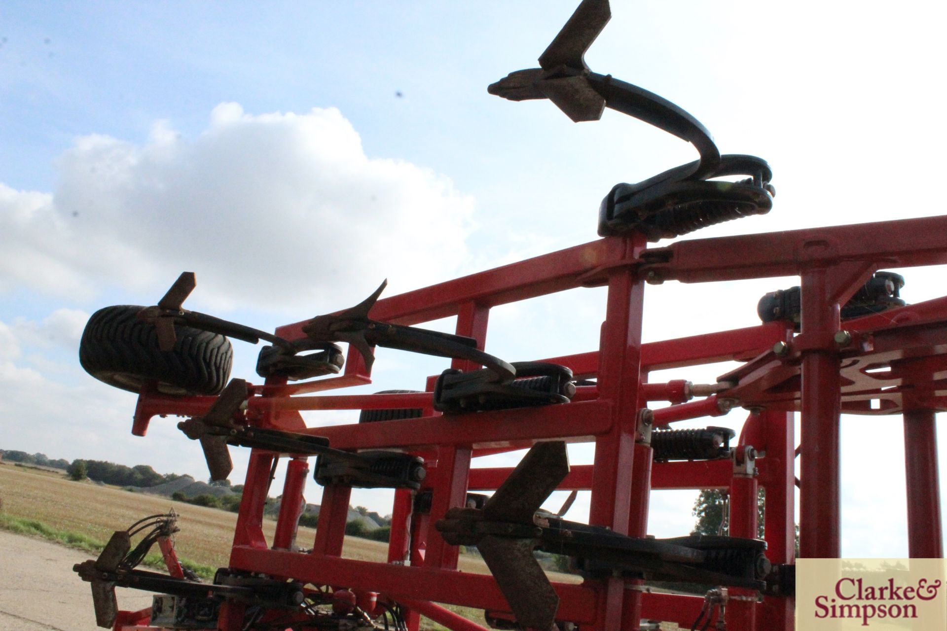 Horsch Terrano 5.4GX 5.4m hydraulic folding trailed cultivator. 2018. Serial number 34981289. With - Image 31 of 43