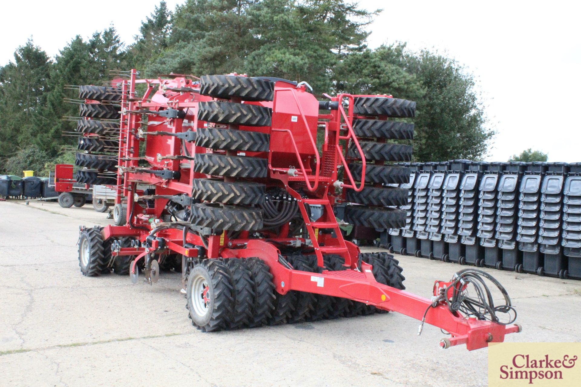 Horsch Sprinter 6ST 6m hydraulic folding trailed drill. 2019. Serial number 31261353. Grain and