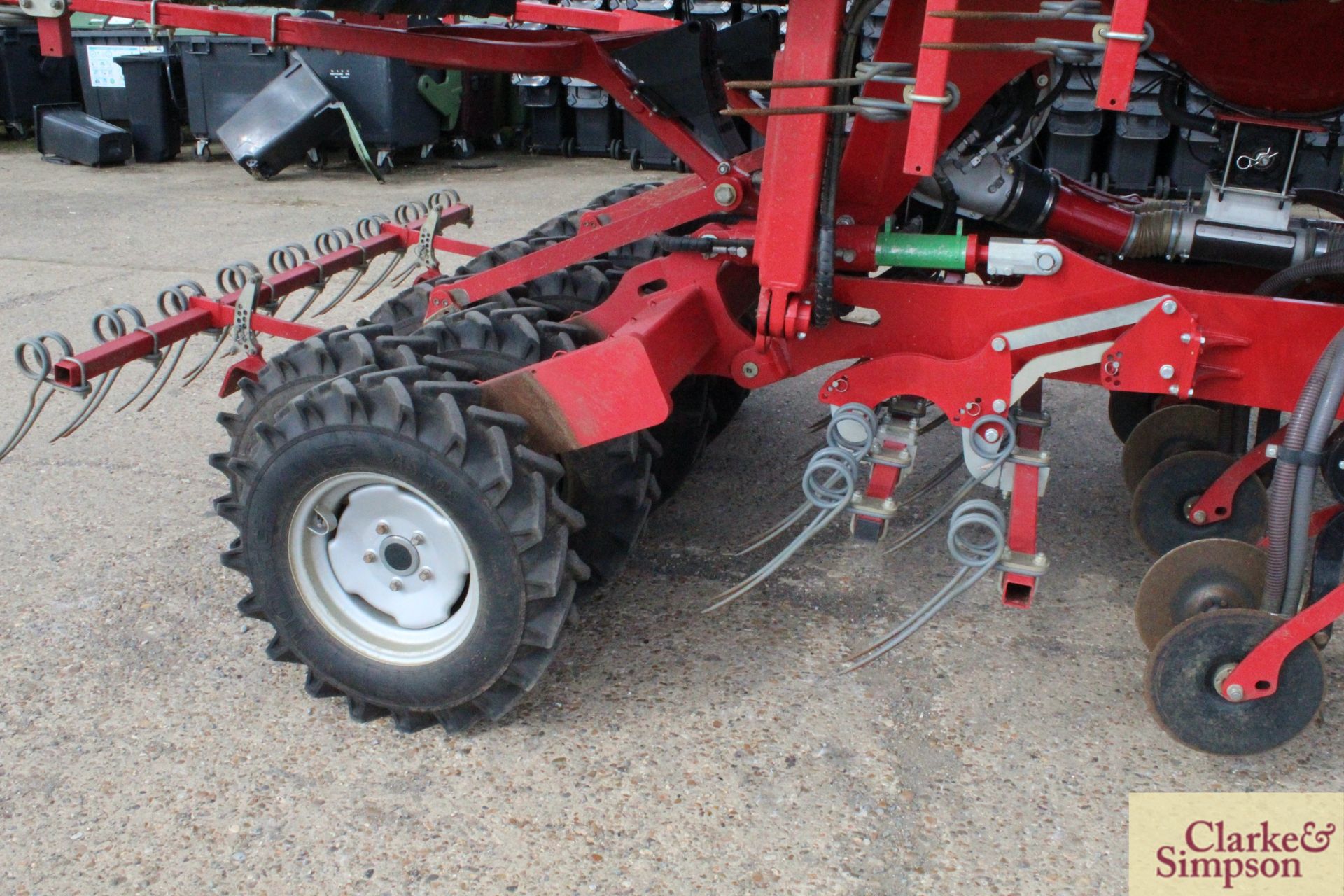 Horsch Sprinter 6ST 6m hydraulic folding trailed drill. 2019. Serial number 31261353. Grain and - Image 24 of 58