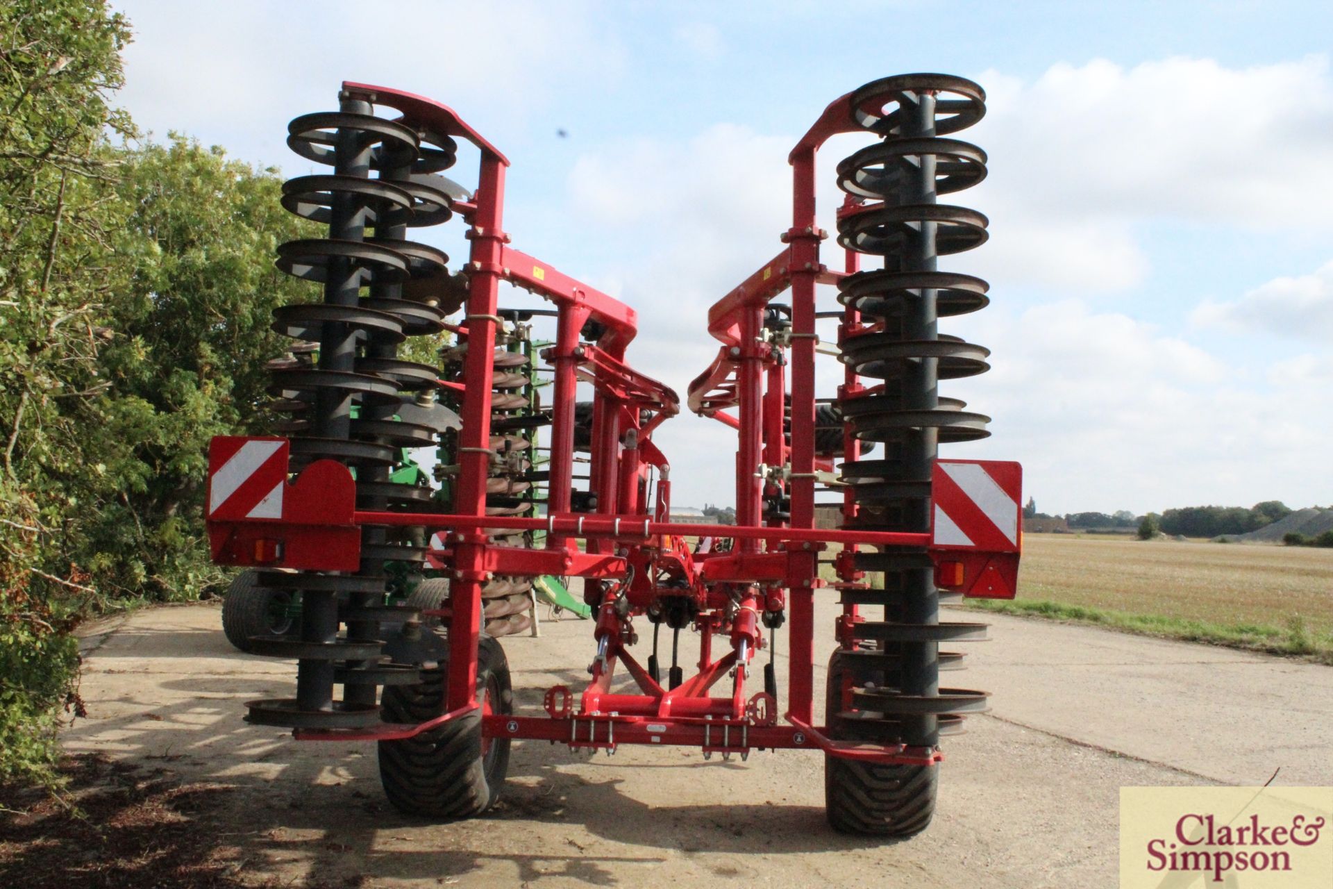 Horsch Terrano 5.4GX 5.4m hydraulic folding trailed cultivator. 2018. Serial number 34981289. With - Image 4 of 43