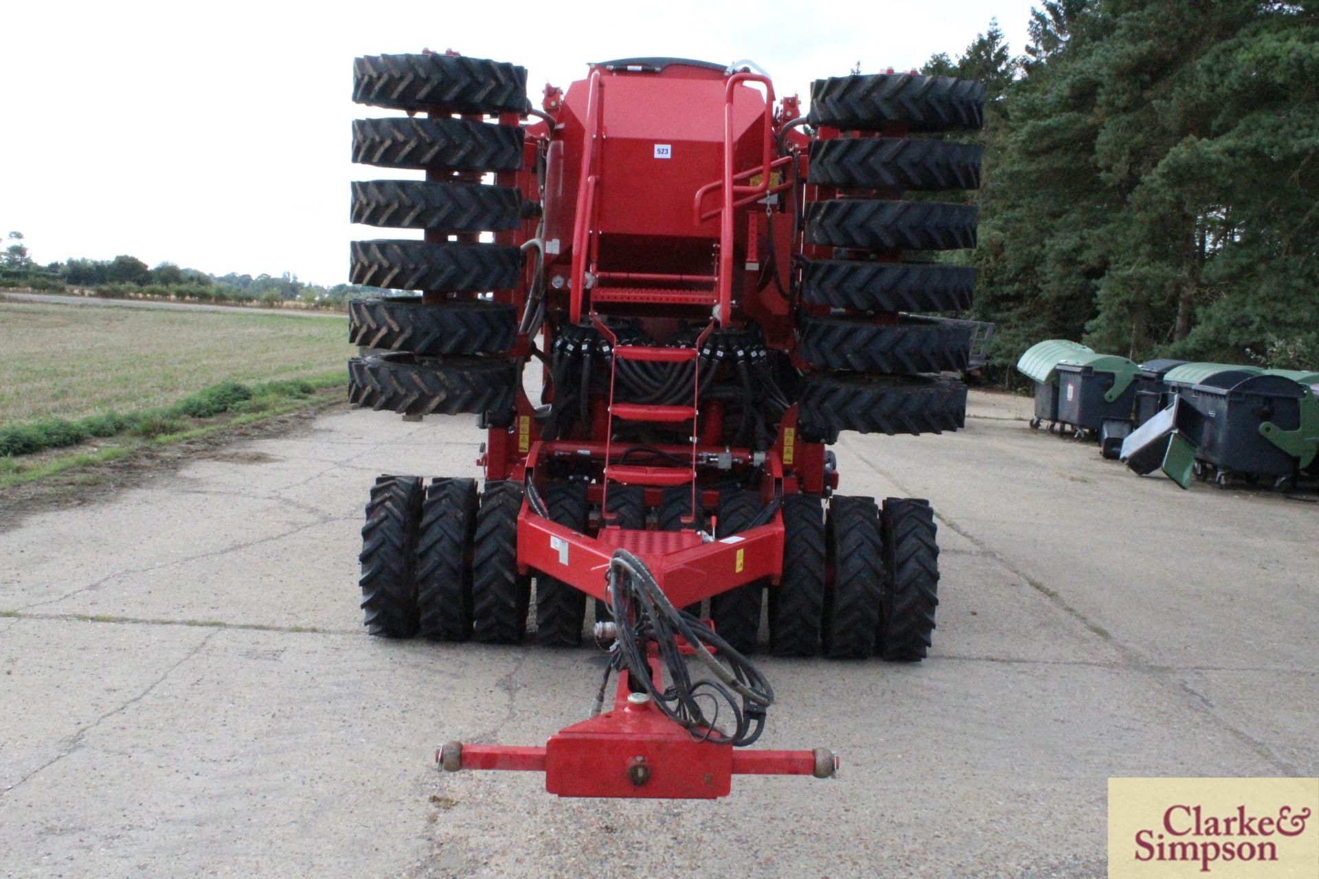 Horsch Sprinter 6ST 6m hydraulic folding trailed drill. 2019. Serial number 31261353. Grain and - Image 8 of 58