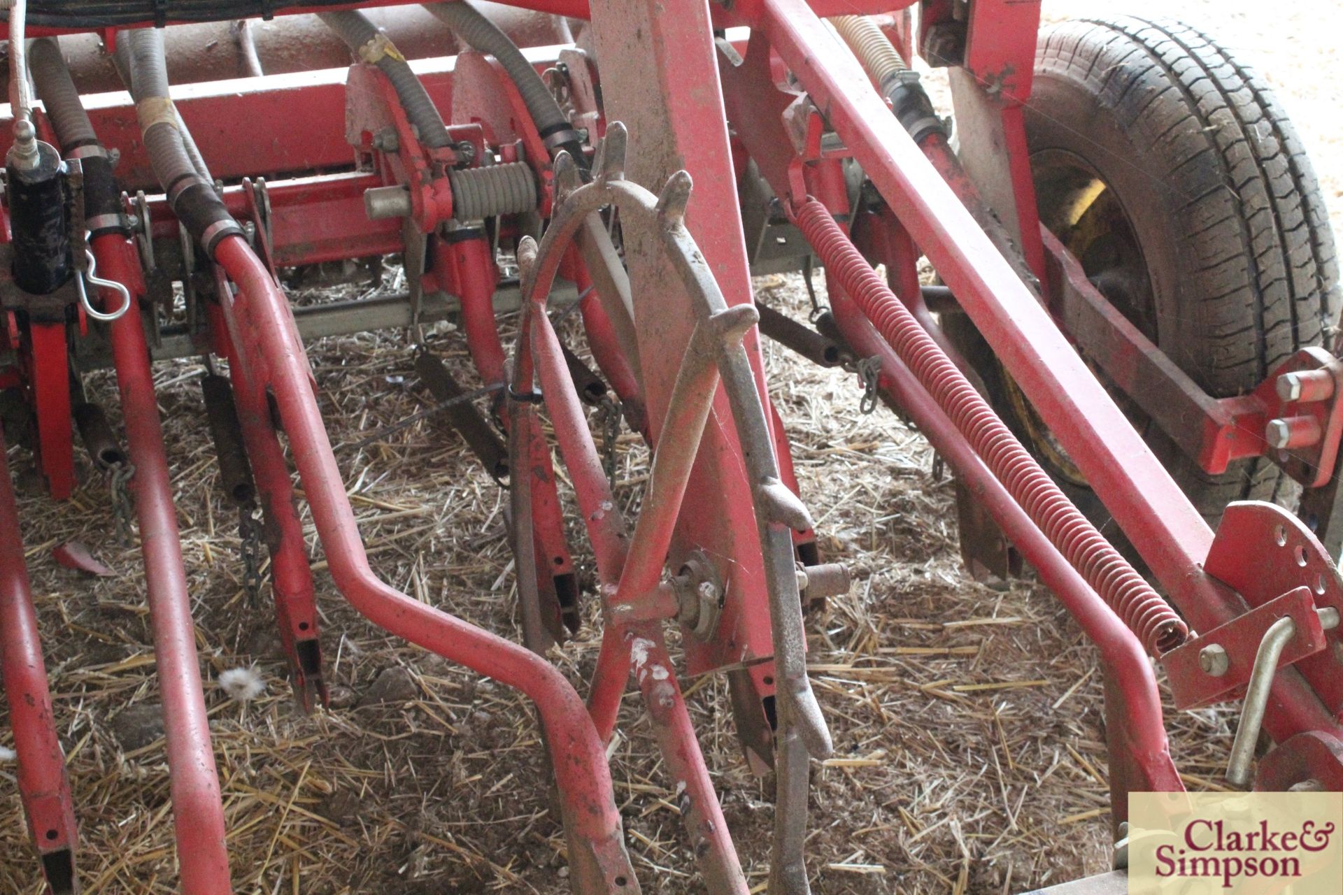 Lely/ Tulip Rotarra 3m power harrow. Serial number/ year to follow. With packer. Piggy backed with - Image 21 of 31
