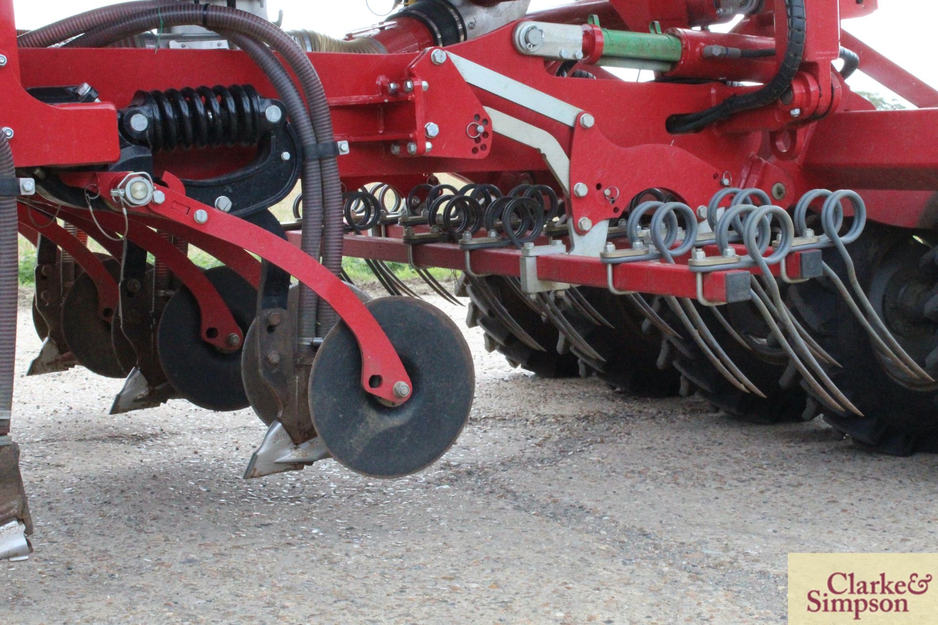 Horsch Sprinter 6ST 6m hydraulic folding trailed drill. 2019. Serial number 31261353. Grain and - Image 35 of 58