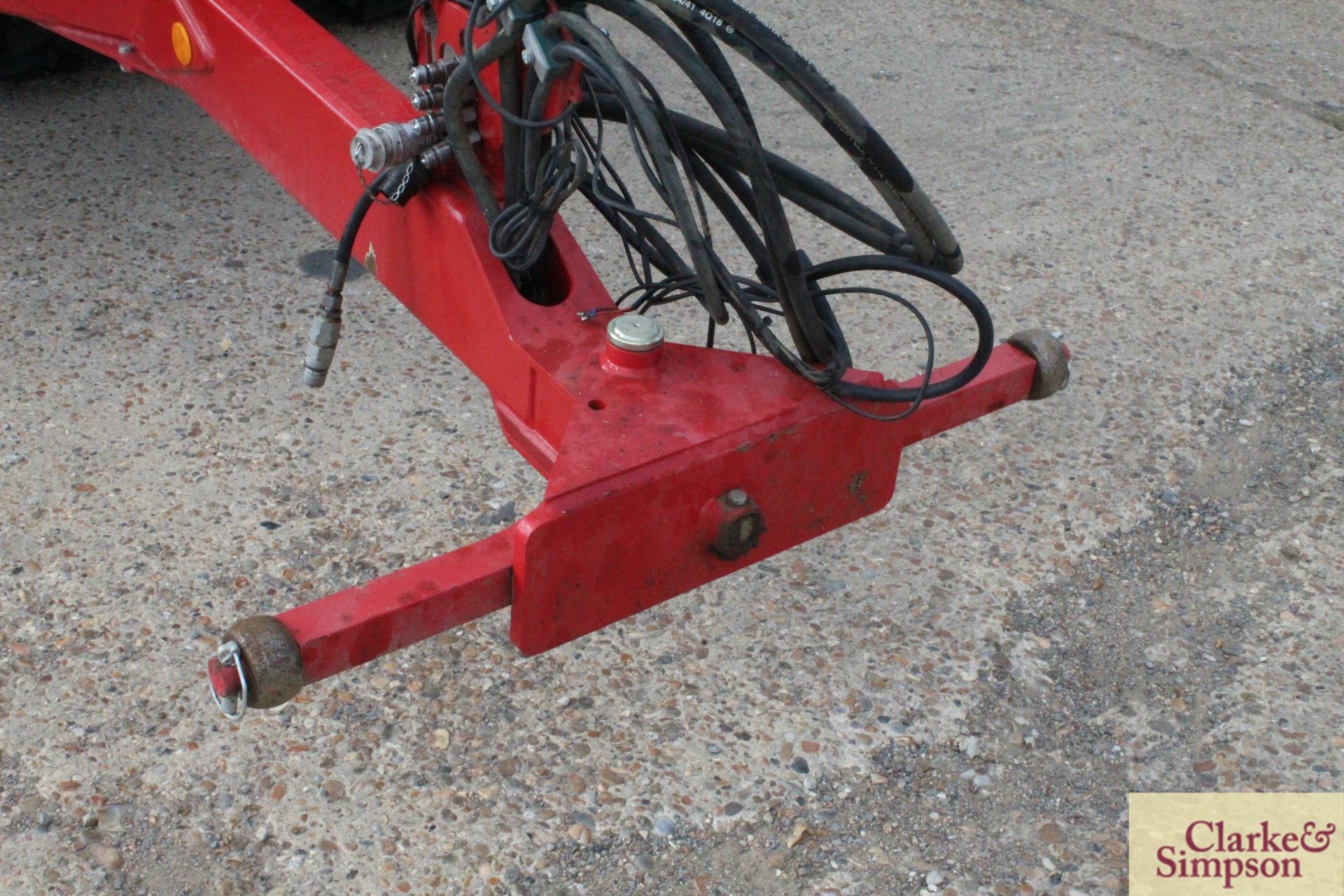 Horsch Sprinter 6ST 6m hydraulic folding trailed drill. 2019. Serial number 31261353. Grain and - Image 10 of 58