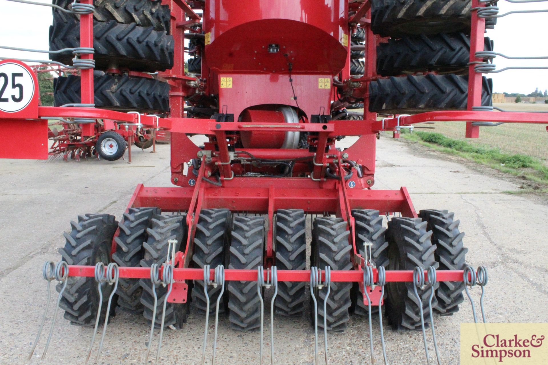 Horsch Sprinter 6ST 6m hydraulic folding trailed drill. 2019. Serial number 31261353. Grain and - Image 29 of 58