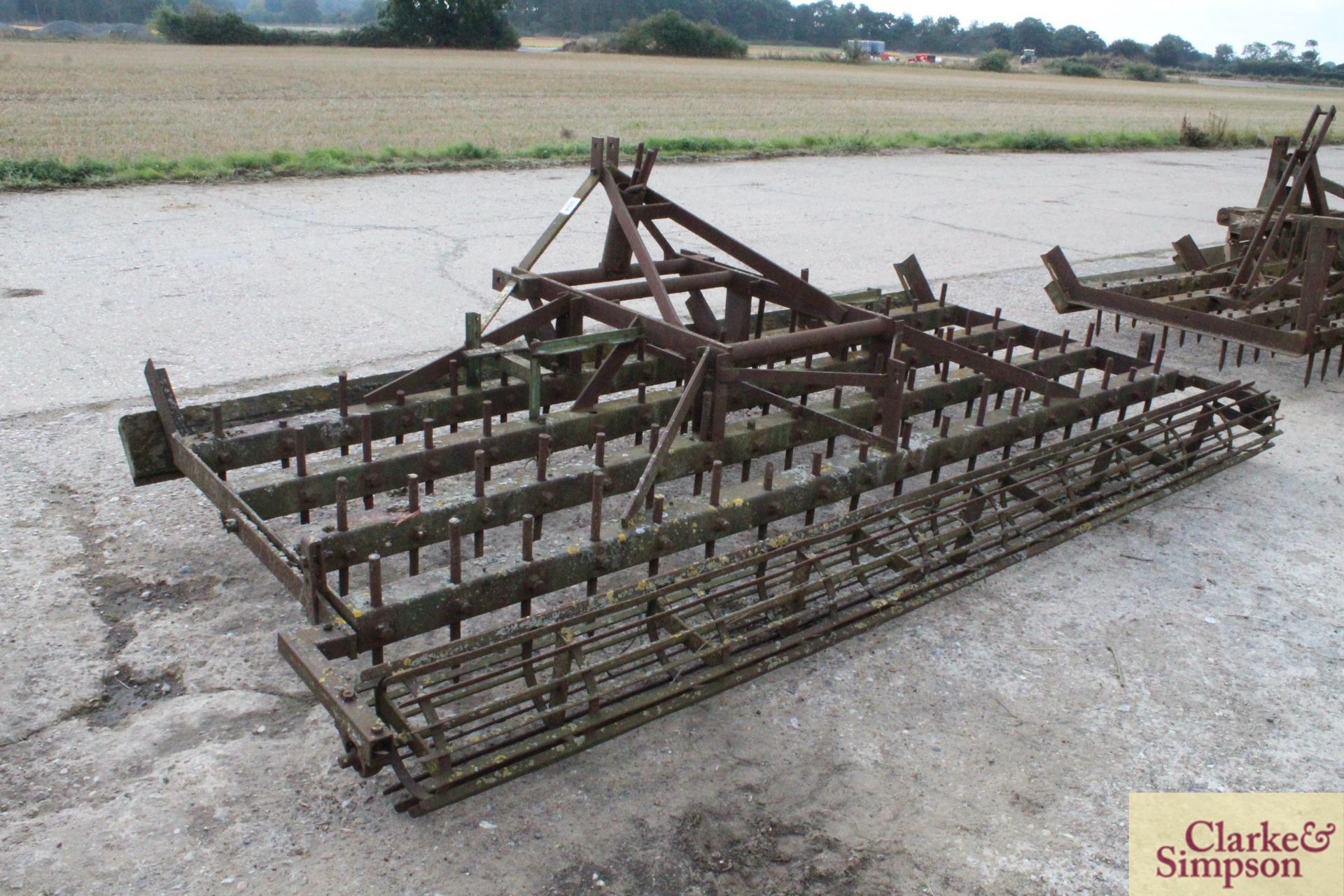 Cousins 3.8m Dutch harrow. With crumbler. - Image 3 of 9