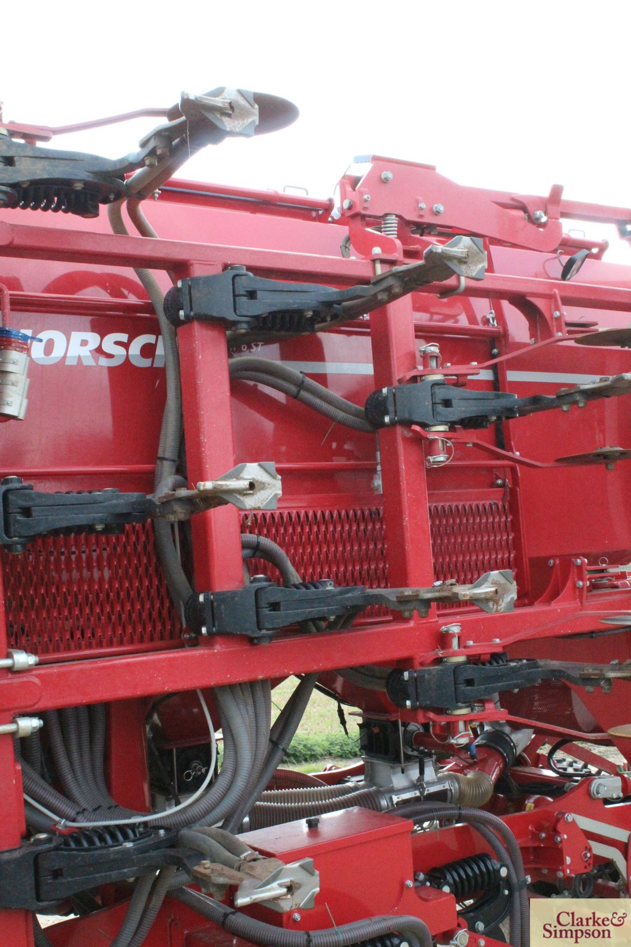 Horsch Sprinter 6ST 6m hydraulic folding trailed drill. 2019. Serial number 31261353. Grain and - Image 36 of 58