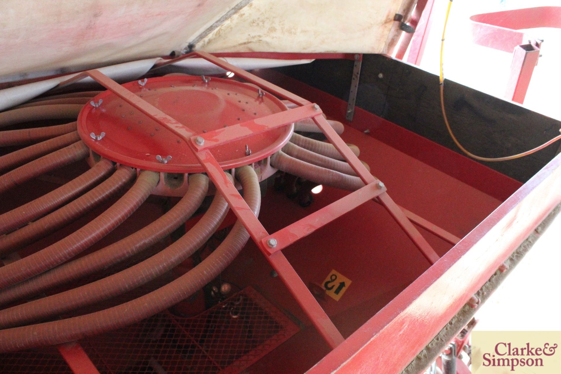 Lely/ Tulip Rotarra 3m power harrow. Serial number/ year to follow. With packer. Piggy backed with - Image 28 of 31